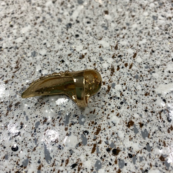 Women Index Finger Exaggerated Long Nails Punk Style Tip Ring 2.0" in W x 2"in L - Picture 14 of 16